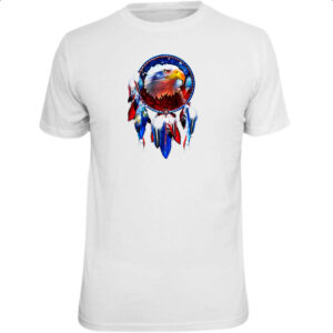 Camiseta Unissex Apanhador de sonhos aguia americana