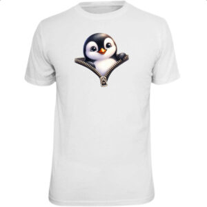 Camiseta Unissex Pinguin no ziper