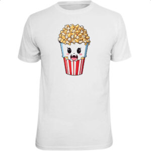 Camiseta Unissex Pipoca cinema feliz