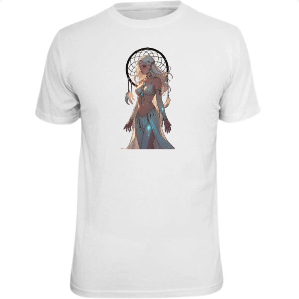 Camiseta Unissex Apanhador de sonhos princesa de luz
