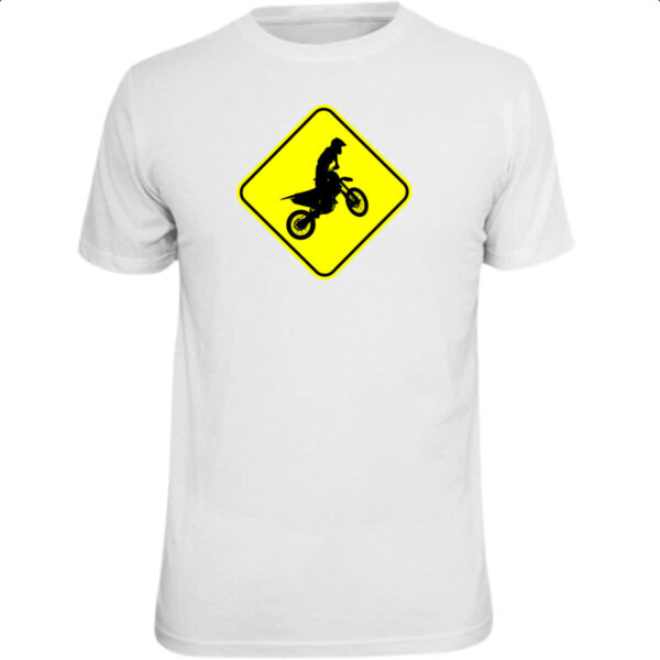 Camiseta Unissex Placa Motocross