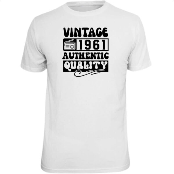 Camiseta Unissex Radio Vintage 1961