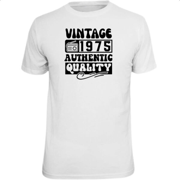 Camiseta Unissex Radio Vintage 1975