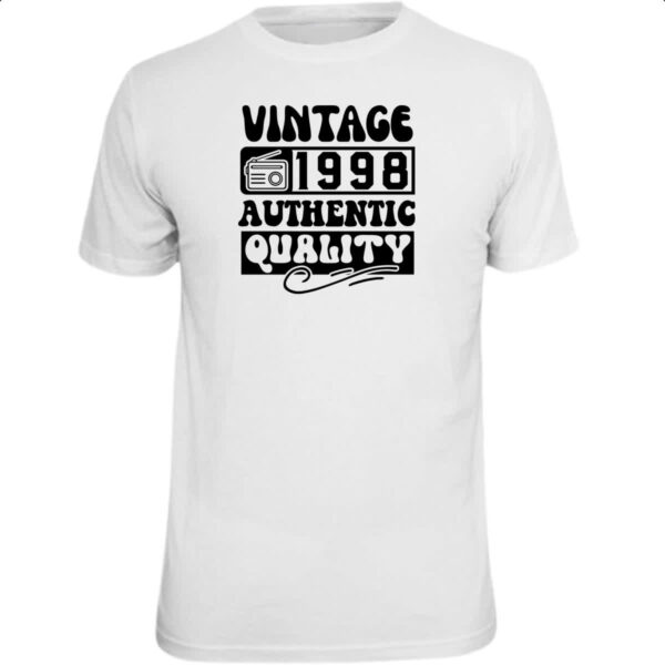 Camiseta Unissex Radio Vintage 1998