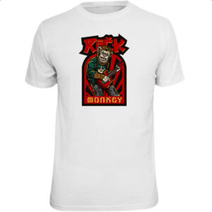 Camiseta Unissex Rock Monkey