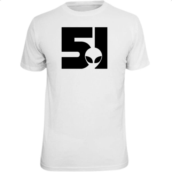 Camiseta Unissex Area 51 Logo ET