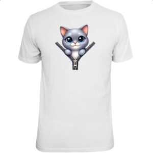 Camiseta Unissex Russian Blue no ziper
