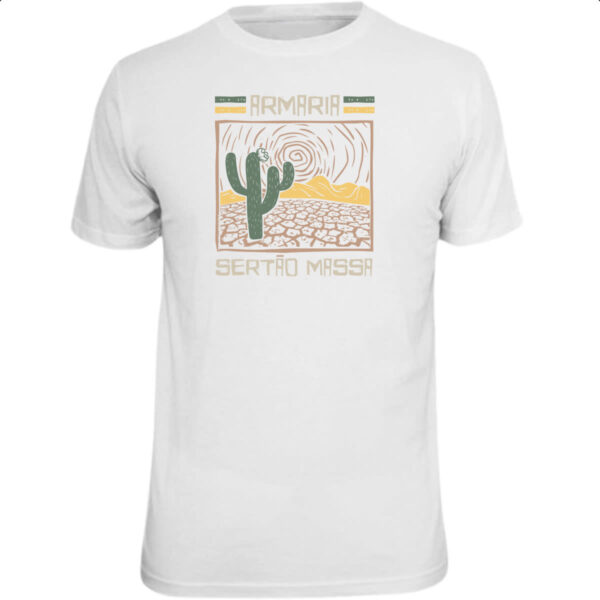 Camiseta Unissex Armaria sertao massa