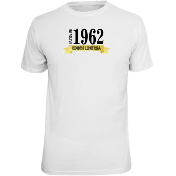 Camiseta Unissex Safra de 1962