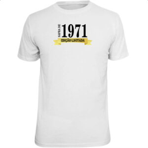 Camiseta Unissex Safra de 1971