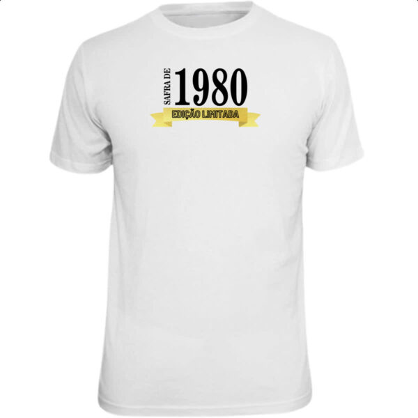 Camiseta Unissex Safra de 1980