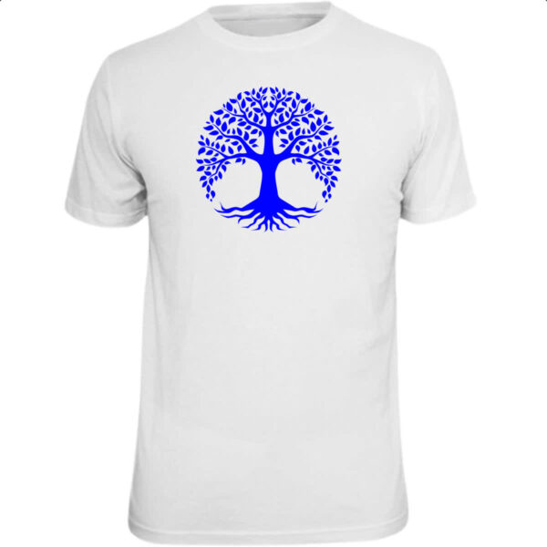 Camiseta Unissex Arvore da vida azul