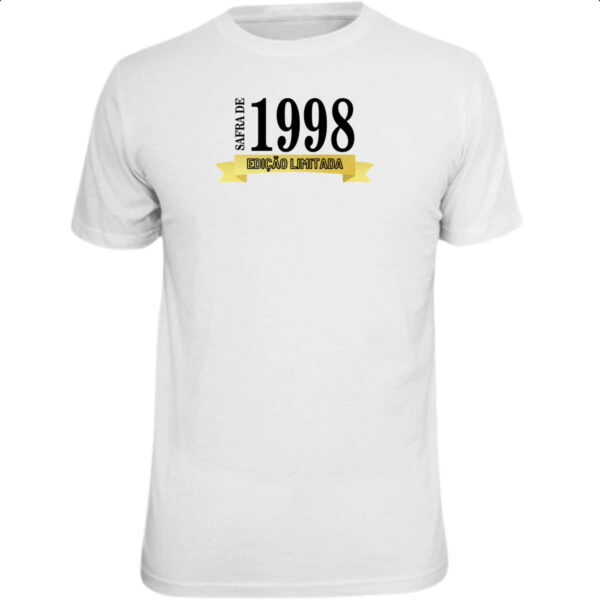Camiseta Unissex Safra de 1998