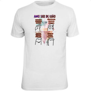 Camiseta Unissex Signo Amo ser de Leao