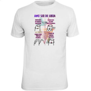 Camiseta Unissex Signo Amo ser de Libra