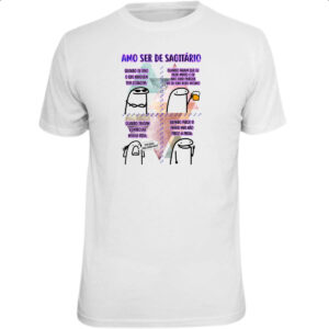 Camiseta Unissex Signo Amo ser de Sagitario