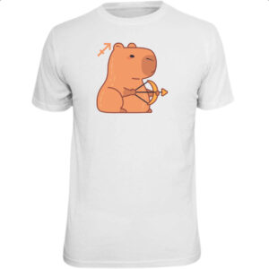 Camiseta Unissex Signo Capivara Sagitario
