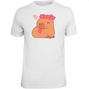 Camiseta Unissex Signo Capivara Virgem