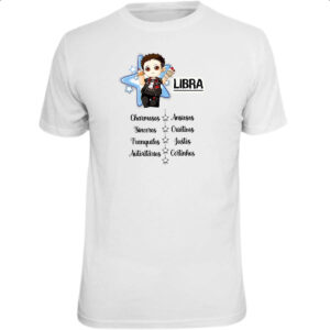 Camiseta Unissex Signo Cute Libra