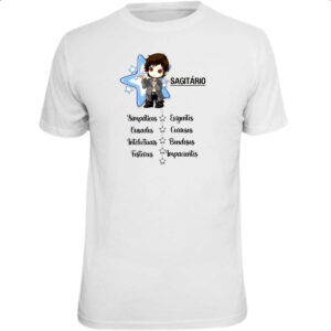 Camiseta Unissex Signo Cute Sagitario