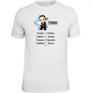 Camiseta Unissex Signo Cute Touro