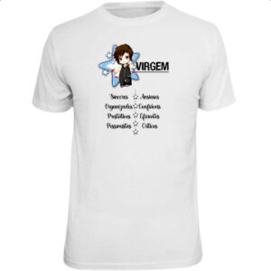 Camiseta Unissex Signo Cute Virgem