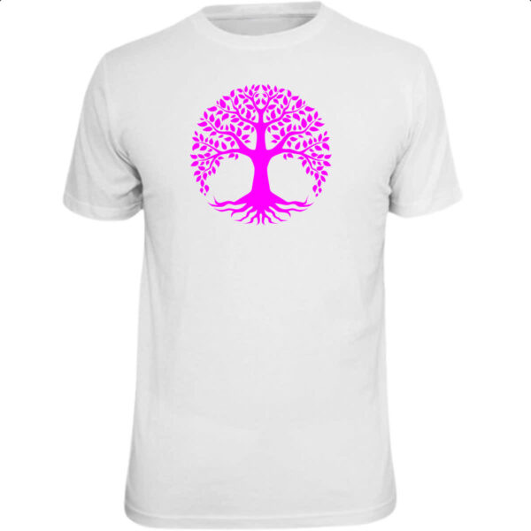 Camiseta Unissex Arvore da vida pink