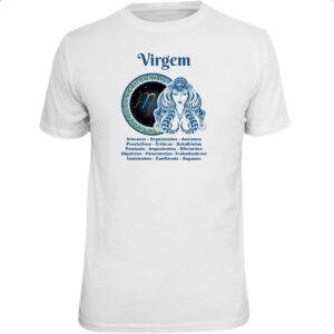 Camiseta Unissex Signo de Virgem adjetivos