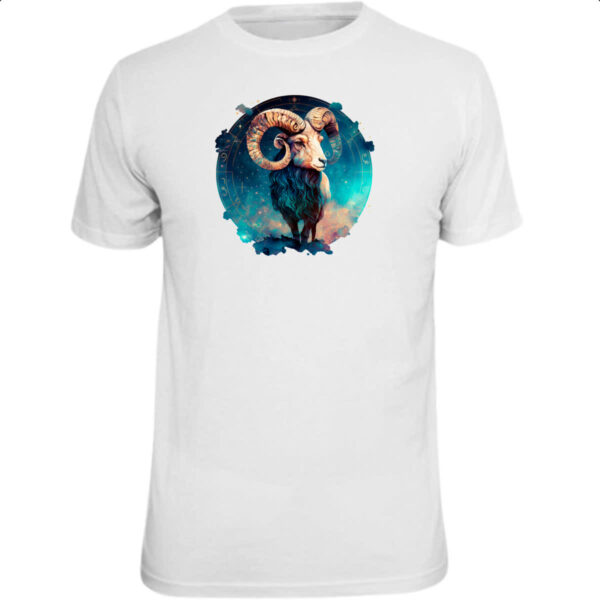 Camiseta Unissex Signo de aries logo de luxo