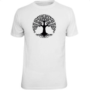Camiseta Unissex Arvore da vida preta
