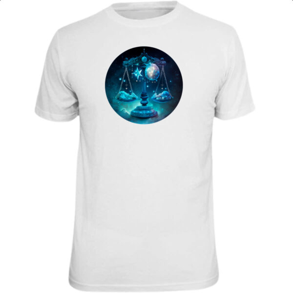 Camiseta Unissex Signo de libra logo de luxo