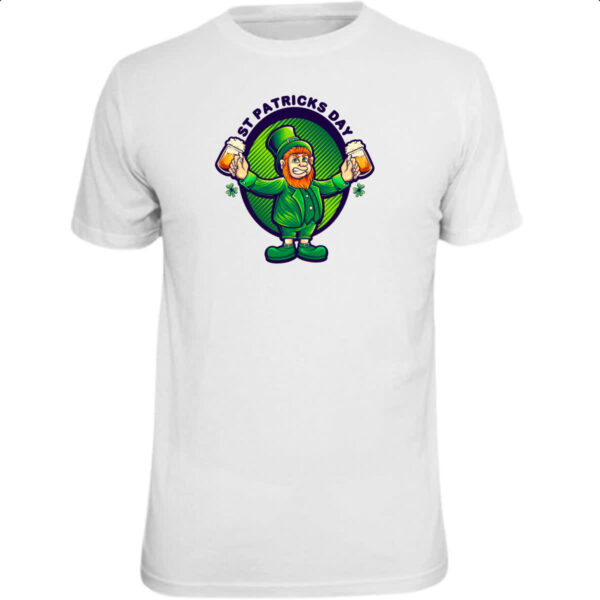 Camiseta Unissex ST Patricks Day Leprechaun