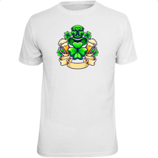 Camiseta Unissex ST Patricks Day Trevo