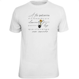 Camiseta Unissex Salmos A tua palavra