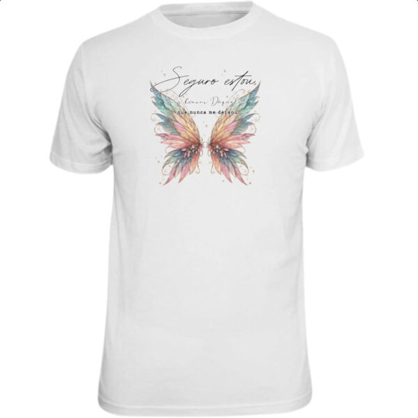 Camiseta Unissex Salmos seguro estouu