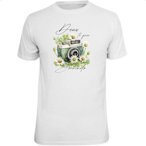 Camiseta Unissex Salmos sorrindo