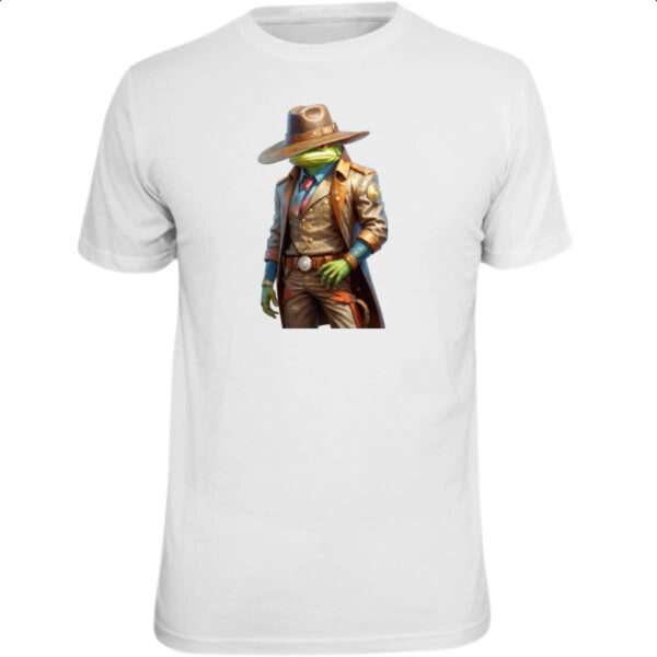 Camiseta Unissex Sapo Cowboy