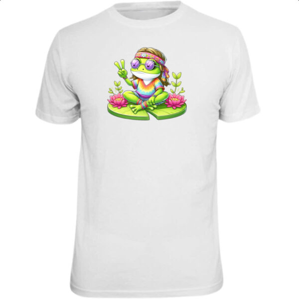 Camiseta Unissex Sapo Hippie