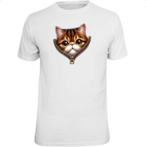 Camiseta Unissex Scotish Fold no ziper