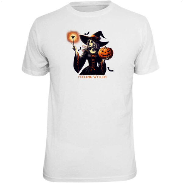 Camiseta Unissex Sentindo-se bruxa