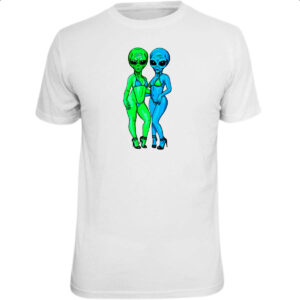Camiseta Unissex Sexy Aliens