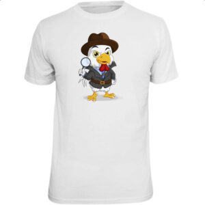 Camiseta Unissex Sherlock Chicken