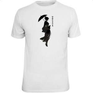 Camiseta Unissex Silhueta Yukisakura Japao