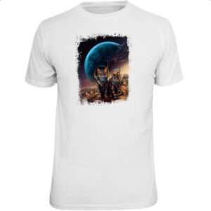 Camiseta Unissex Spacekittens