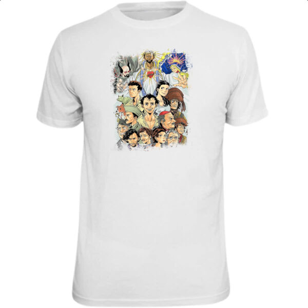Camiseta Unissex Auto da compadecida cartoon
