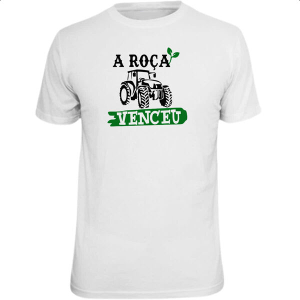 Camiseta Unissex A roca venceu