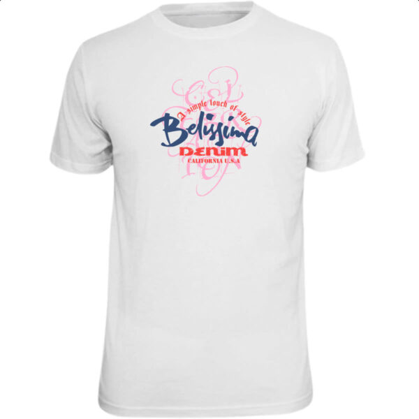 Camiseta Unissex A simple touch of style Belissima
