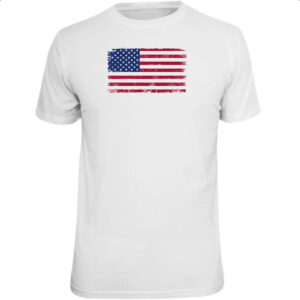 Camiseta Unissex Bandeira USA Grunge Vintage