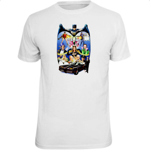 Camiseta Unissex Batman Retro 66
