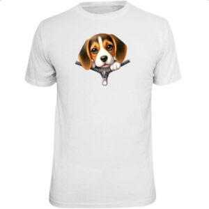 Camiseta Unissex Beagle no Ziper